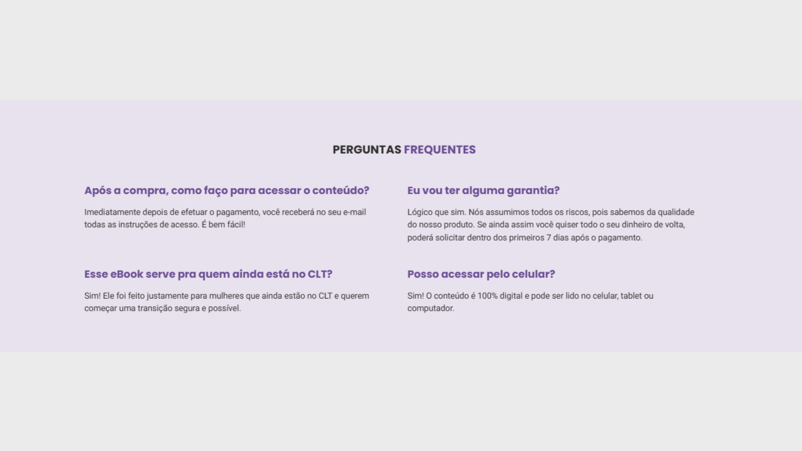 FAQ zoom